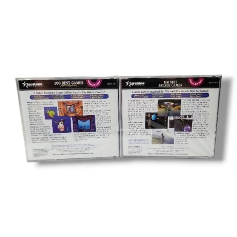 Twin-Pak 100 Best Windows And‎ Arcade Games CD-ROM Windows 95 Or Higher